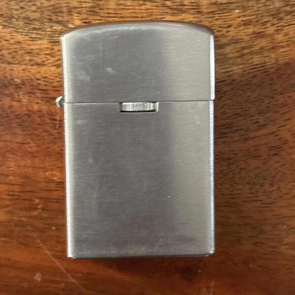 Vtg Ross Lite Windproof Butane Gas Cigarette Lighter Brushed Chrome Japan Tested - Picture 8 of 15